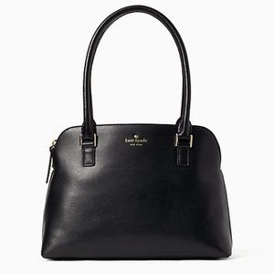 Kate Spade Green Street Small Mariella Leather Shoulder Bag Black